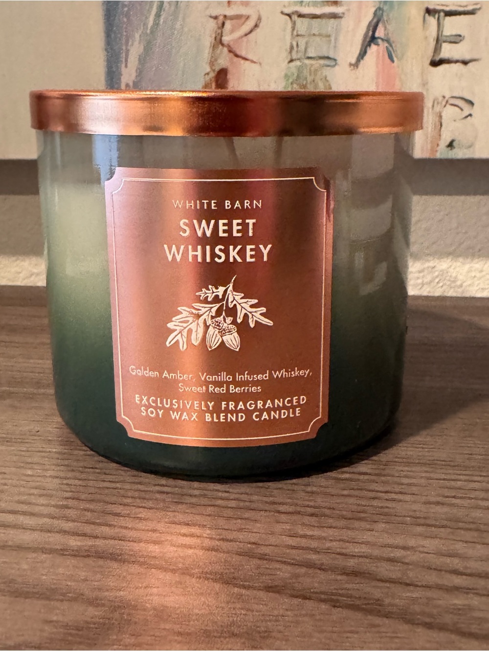 Sweet Whiskey Candle